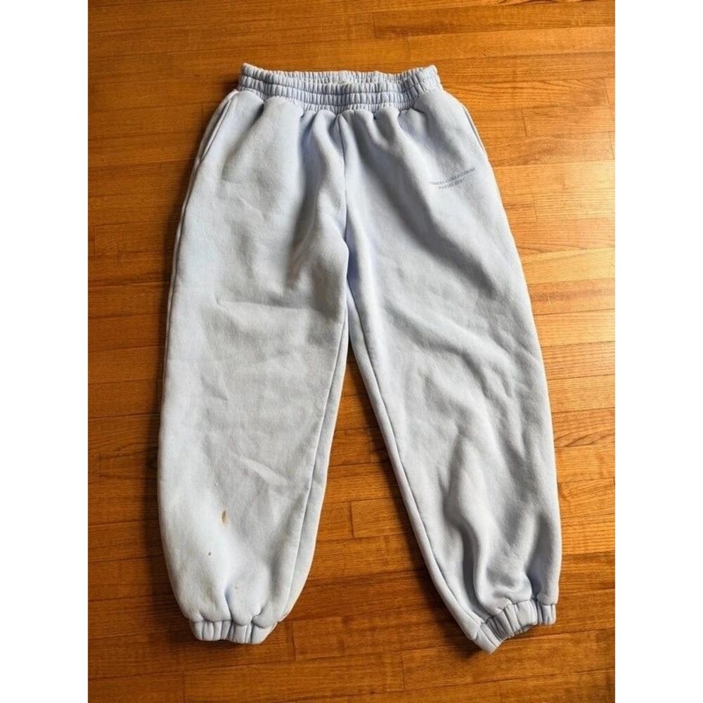 Comfrt Pastel Edit Women’s XL Blue Heavyweight Soft Cozy Jogger Sweatpant READ